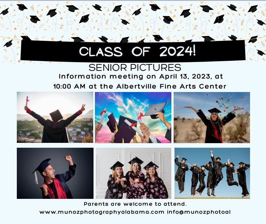  2024 Senior Portrait Information Meeting